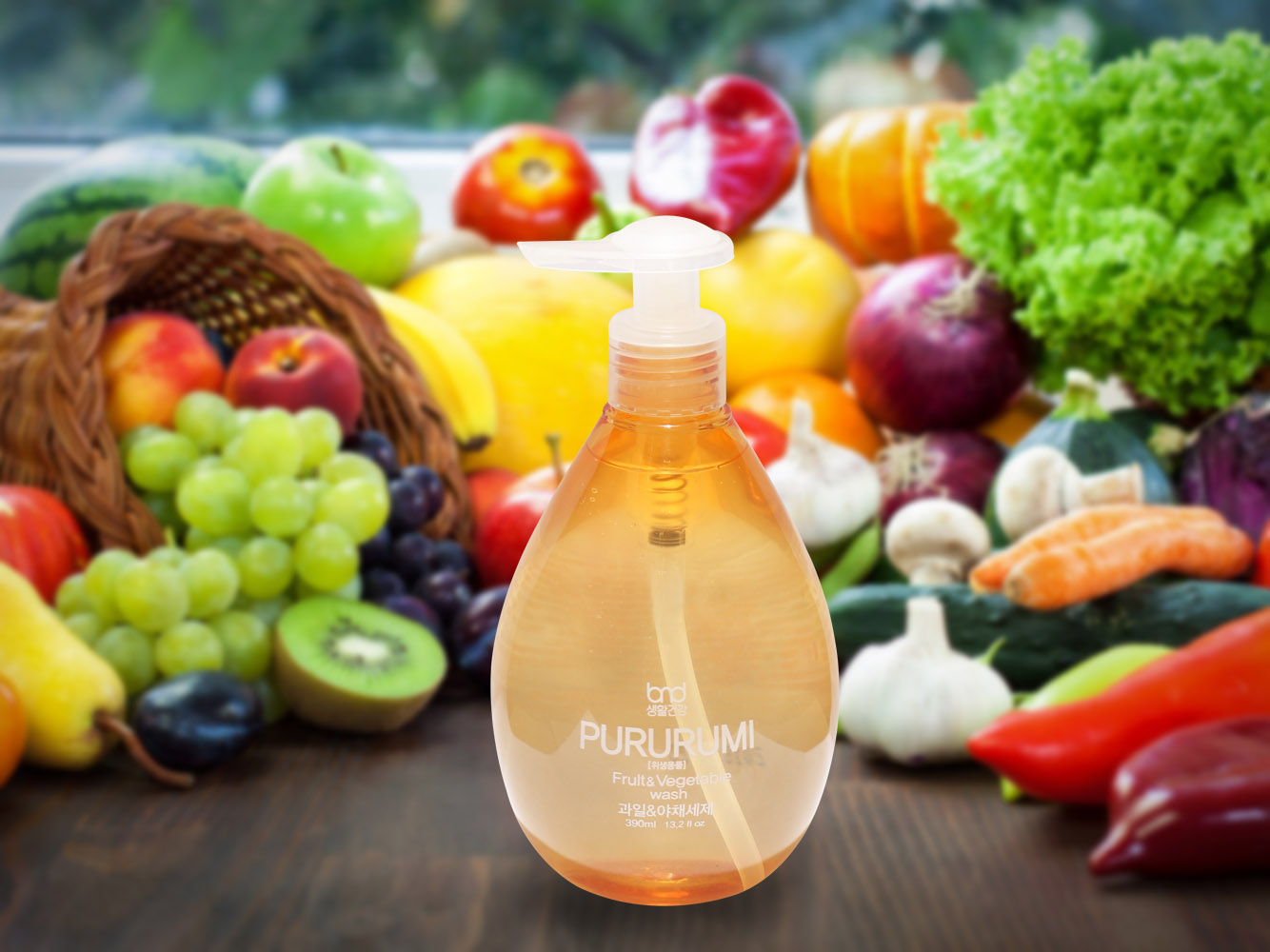 PURURUMI - Nước rửa rau củ quả và trái cây hữu cơ